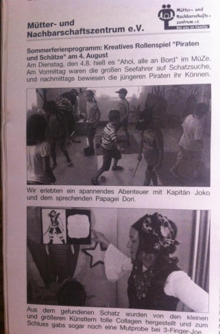 Kreatives Rollenspiel "Piraten und Schätze"
